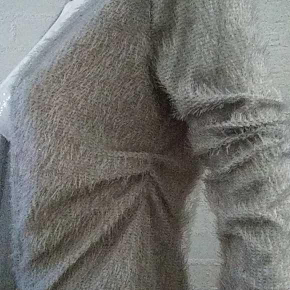 Brand NWOT Sweater, Pull on, Wrap Med Black - Picture 6 of 8